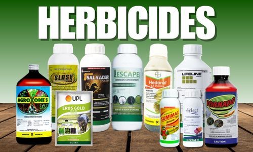 Herbicides for weed control in farms and crops to improve plant growth and yield