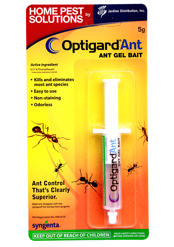 Optigard ant bait for effective control of ants in homes and buildings
