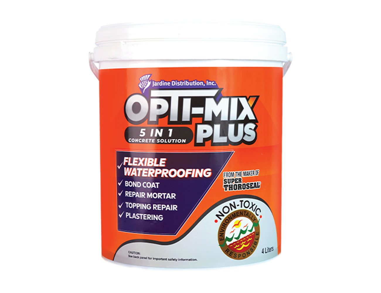 Optimix Plus waterproofing compound for strengthening concrete and preventing leaks