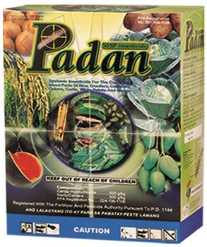 Padan insecticide for controlling pests in rice and vegetable crops