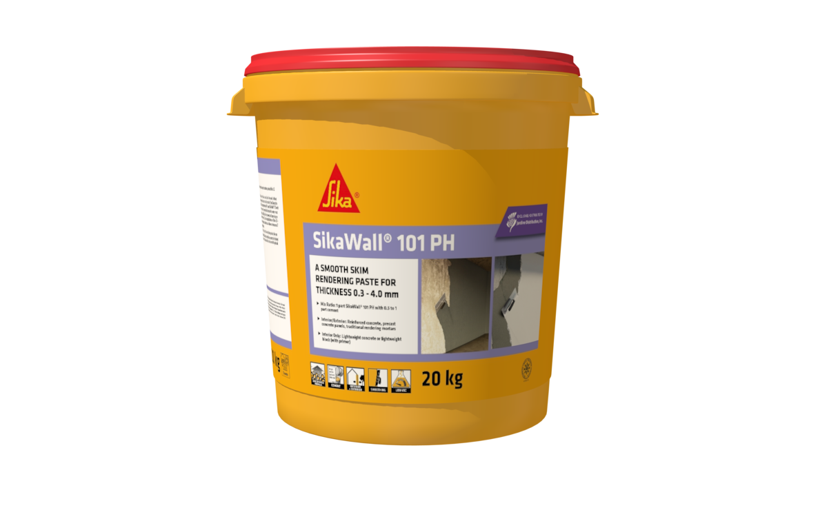 SikaWall 101 cementitious waterproofing solution for walls and surfaces