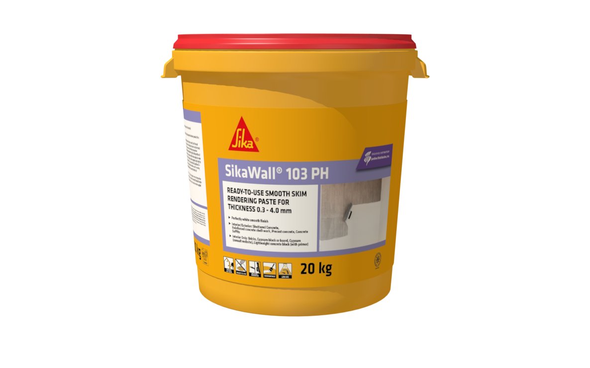SikaWall 103 waterproofing compound for durable wall and concrete protection