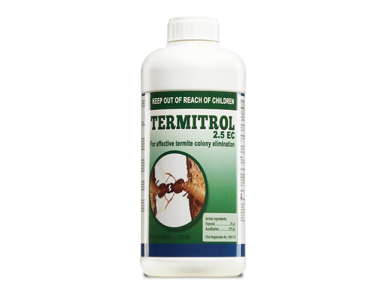 Termitrol termiticide for effective termite control in buildings and wood structures