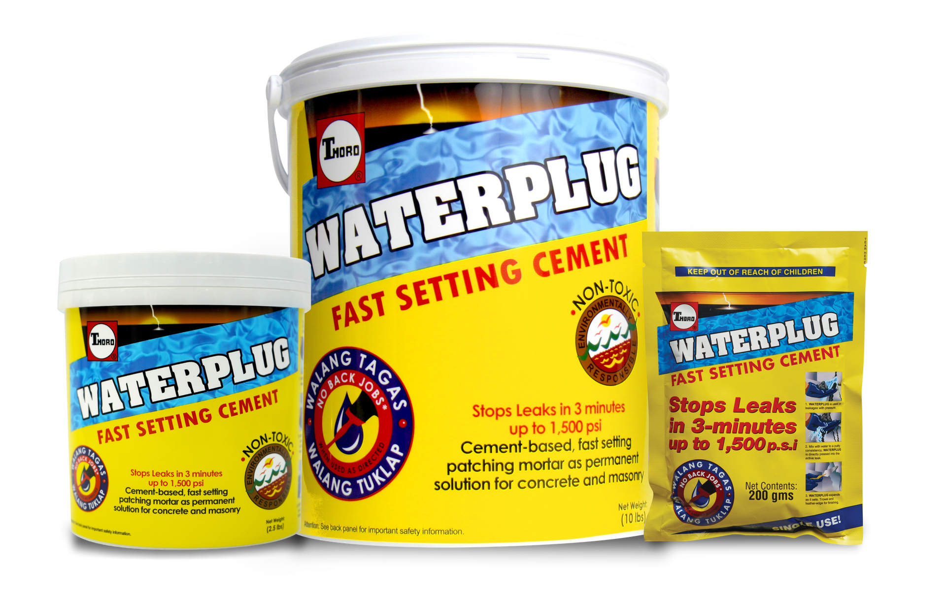 Waterplug Hydraulic Cement