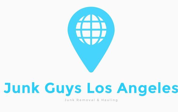 Junk Guys LA logo featuring a bold, stylized text 'Junk Guys LA