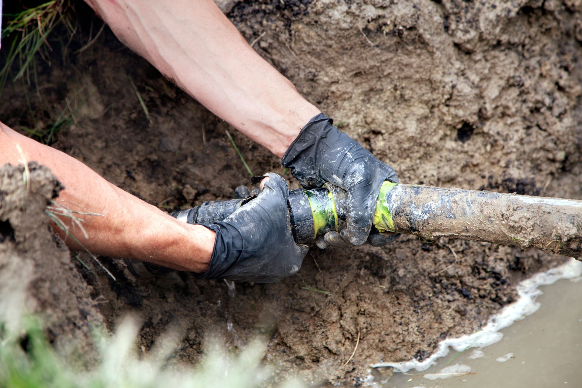 Repairing a Broken Pipe — Muncy, PA — Muncy Hardwood Inc.