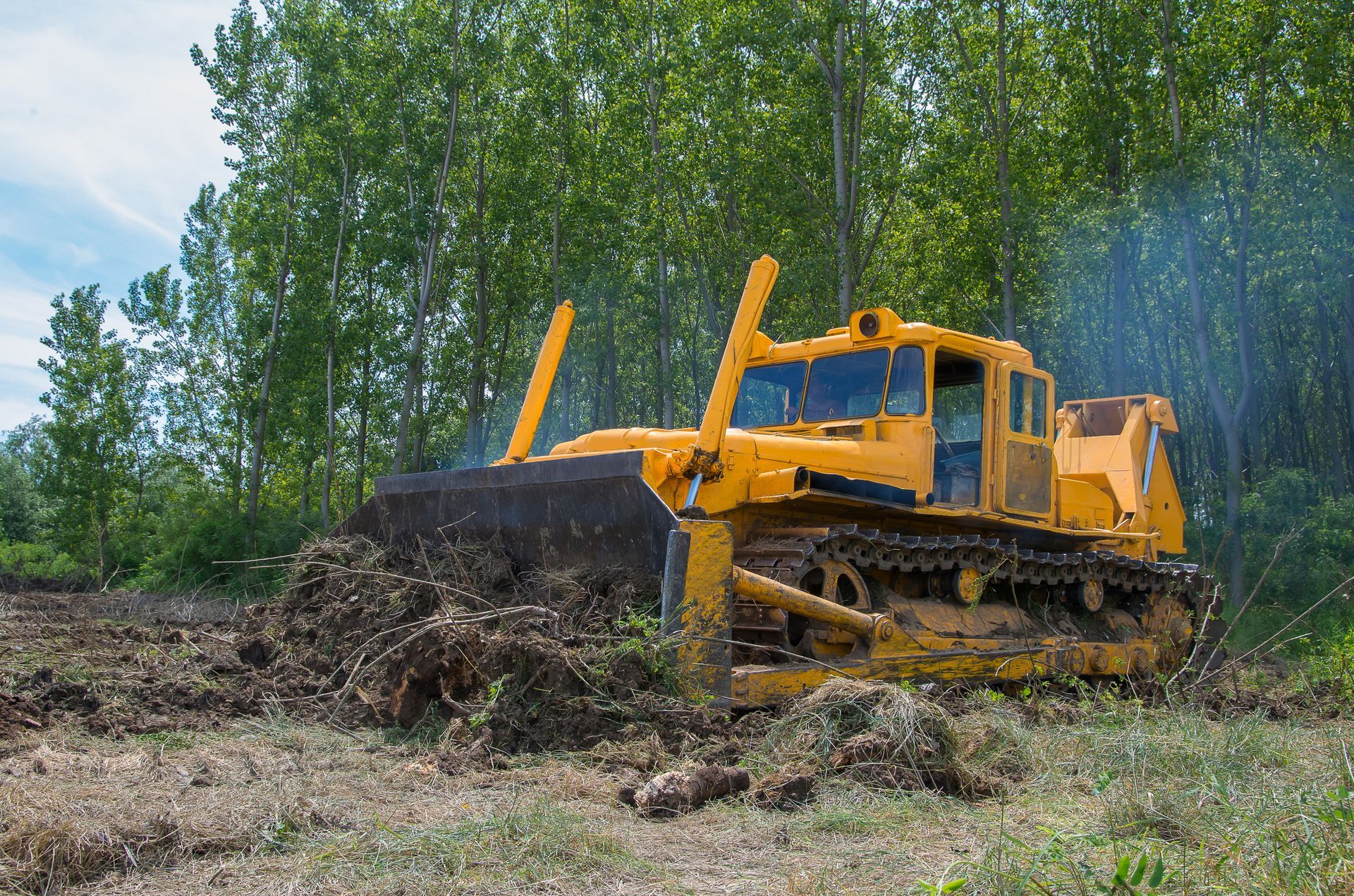 Land Clearing — Muncy, PA — Muncy Hardwood Inc.