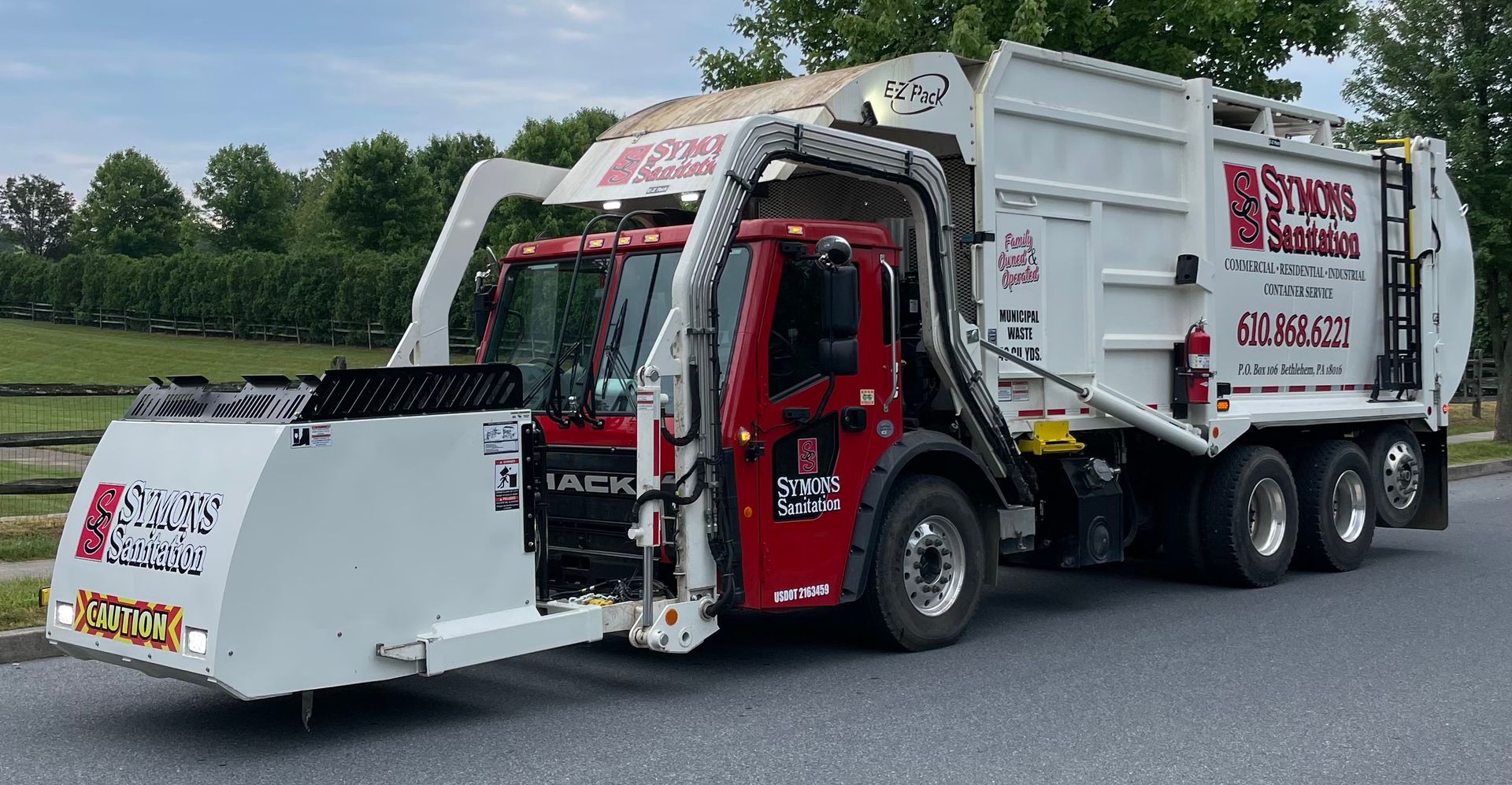 Garbage and Recycling Pickup Bethlehem, PA Symons Sanitation