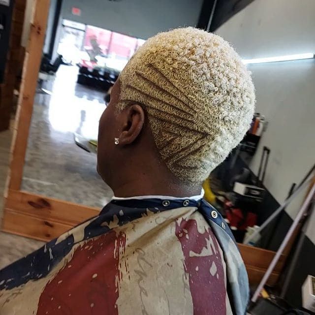 Yellow Colored Hair