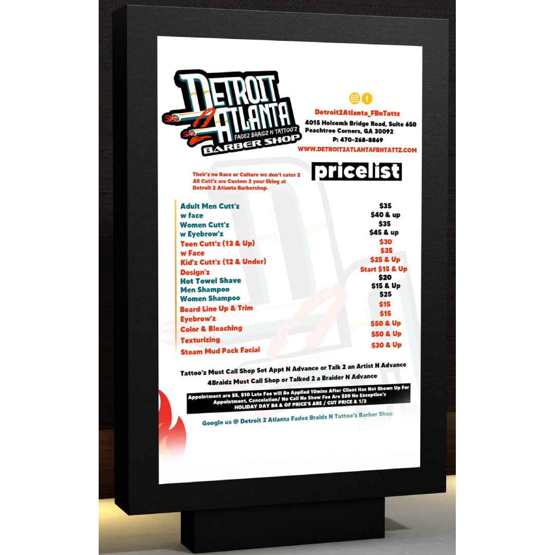 Price List
