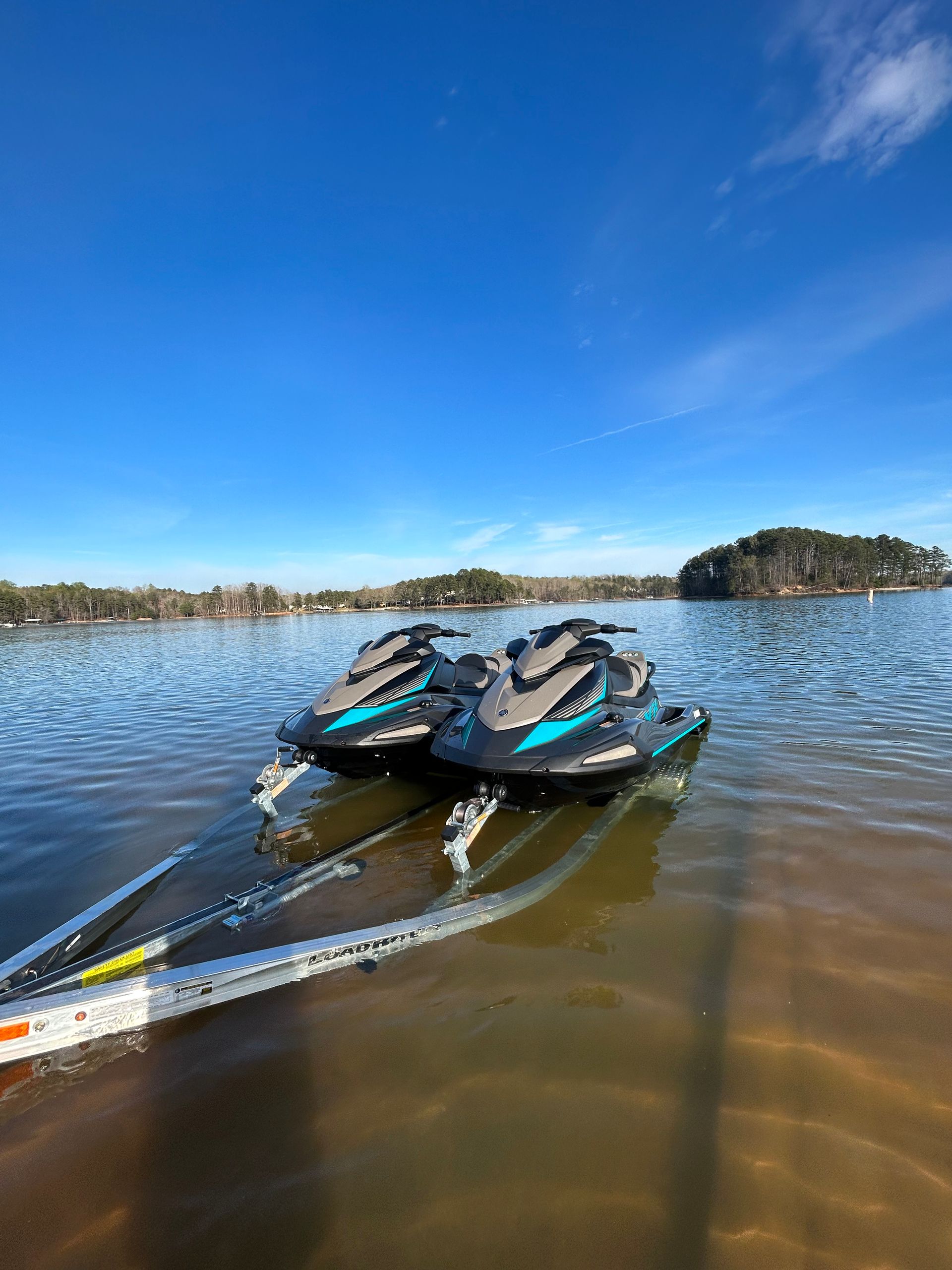 New jet ski rentals on Lake Hartwell