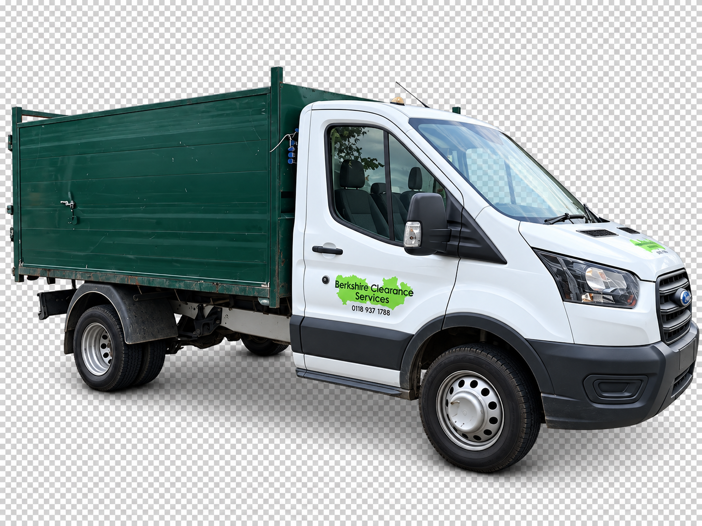 Berkshire Clearance Services single-item rubbish collection vehicle
