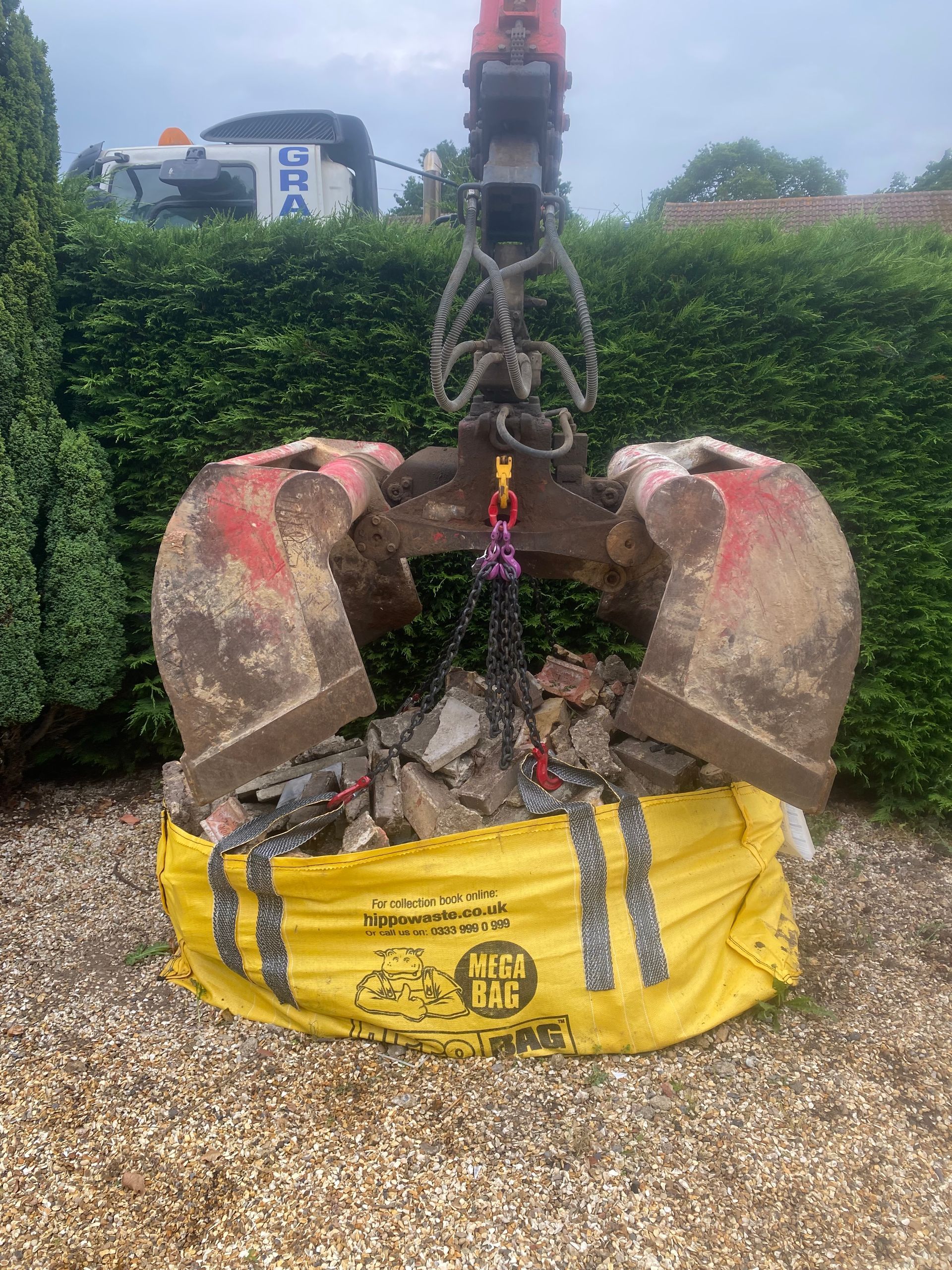 Mega skip bags collected throughout Berkshire