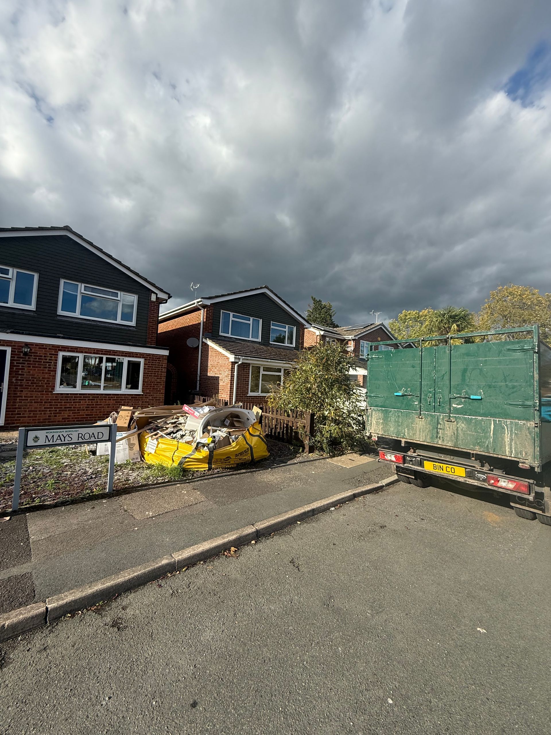 Tonne bag waste removal in Wokingham Berkshire