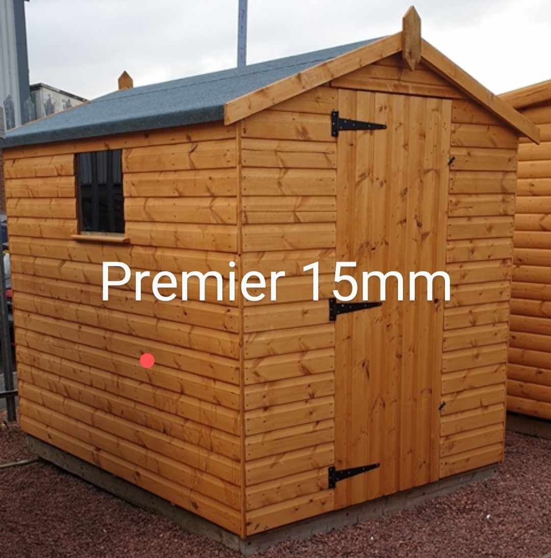 Premium 15mm Apex shed.