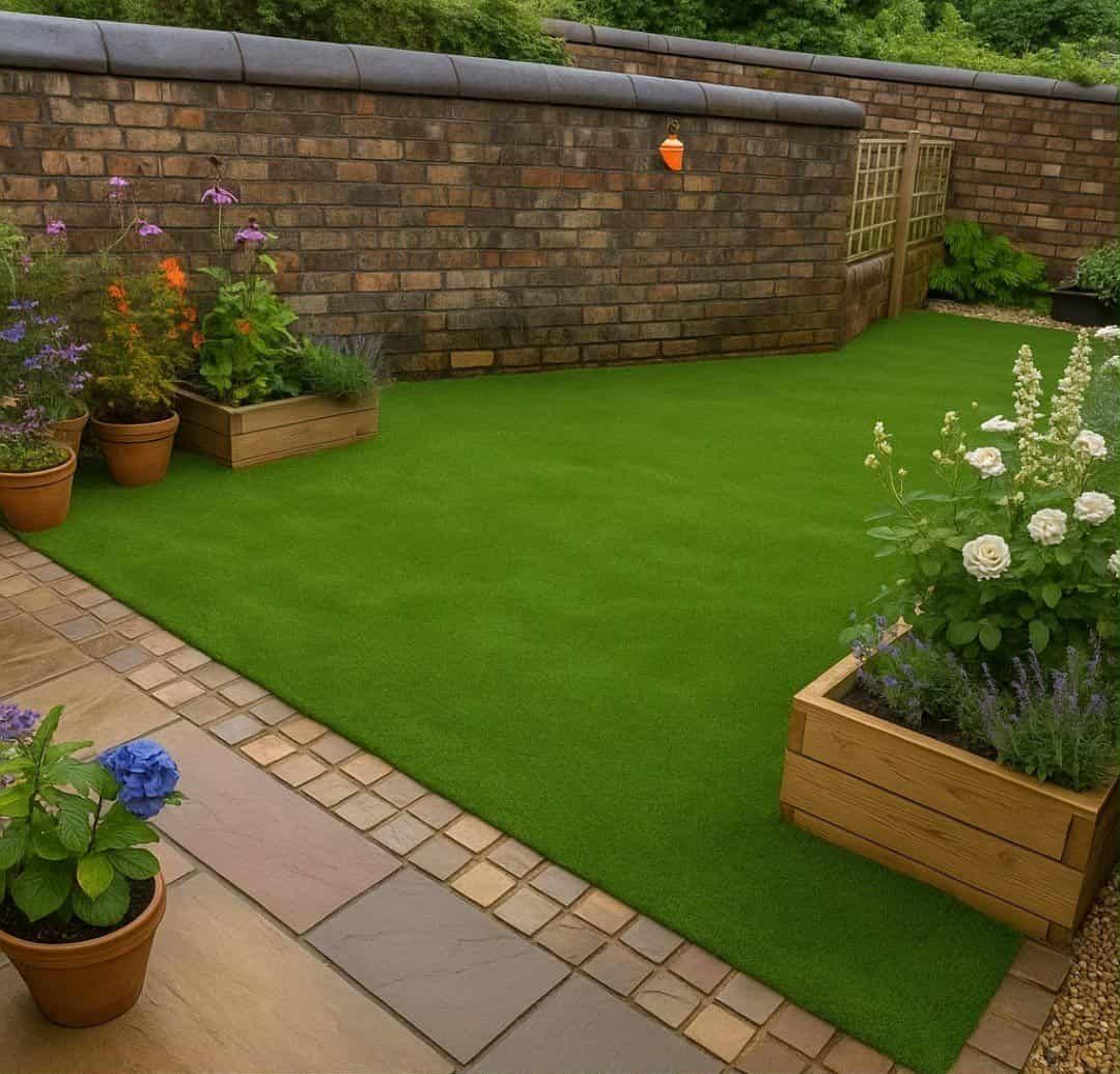 Add pots and planters - Cutting edge Artificial Grass