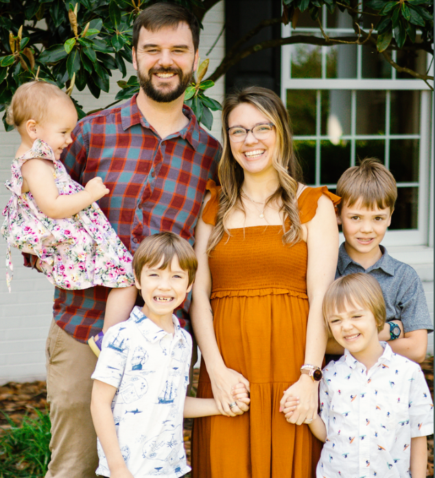 Andy and his family
