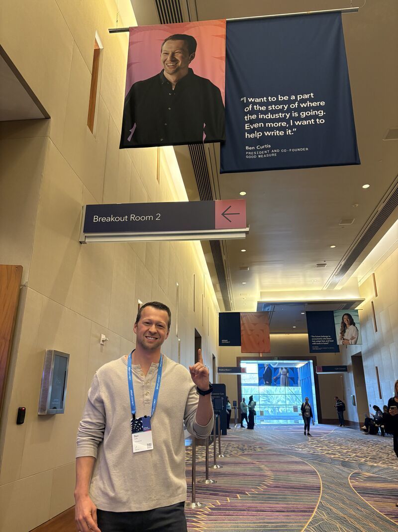 Ben's poster at the Intuit QuickBooks conference