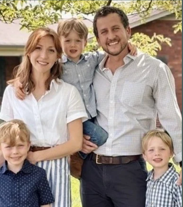 Joe and Franny and their family.