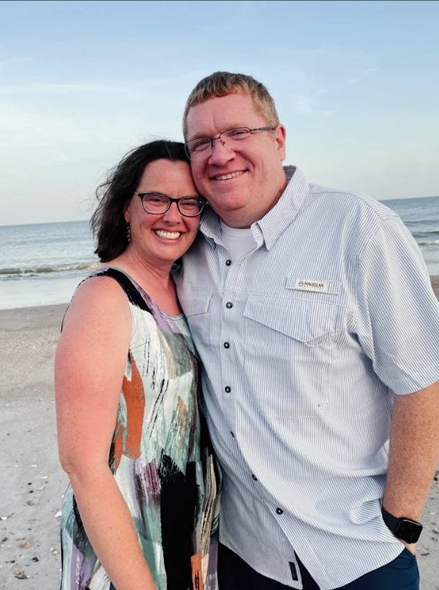 Lee and his wife