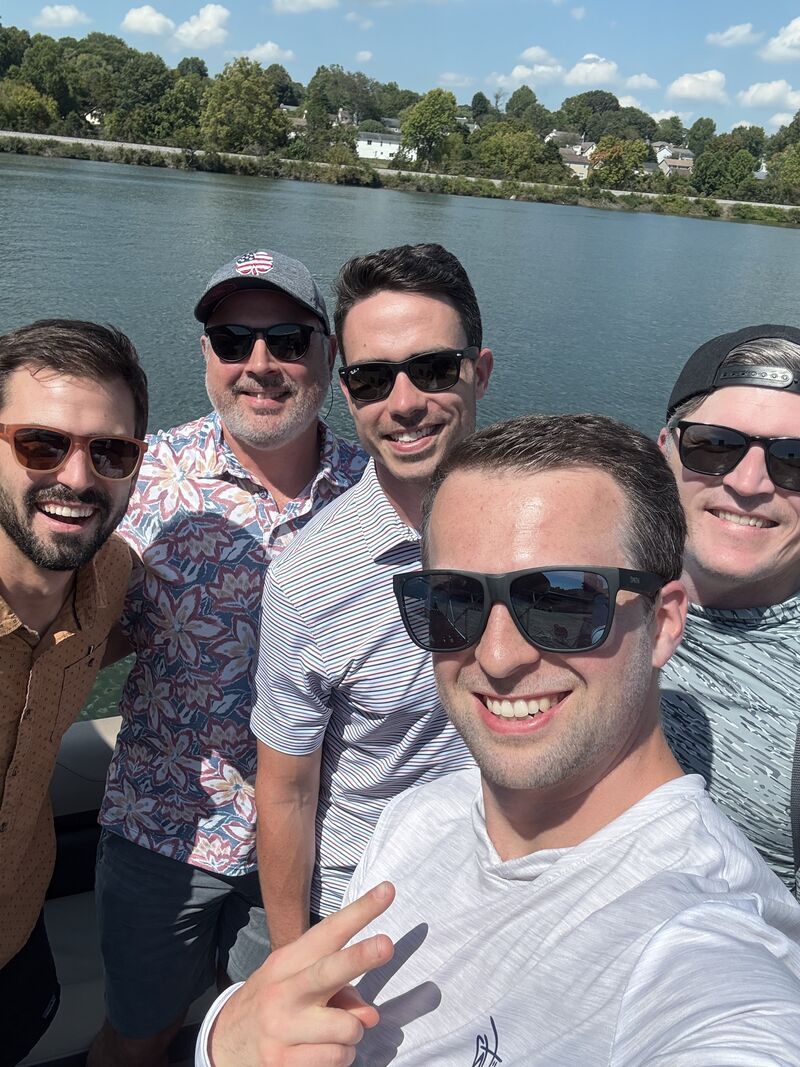 Ben out at a client outing