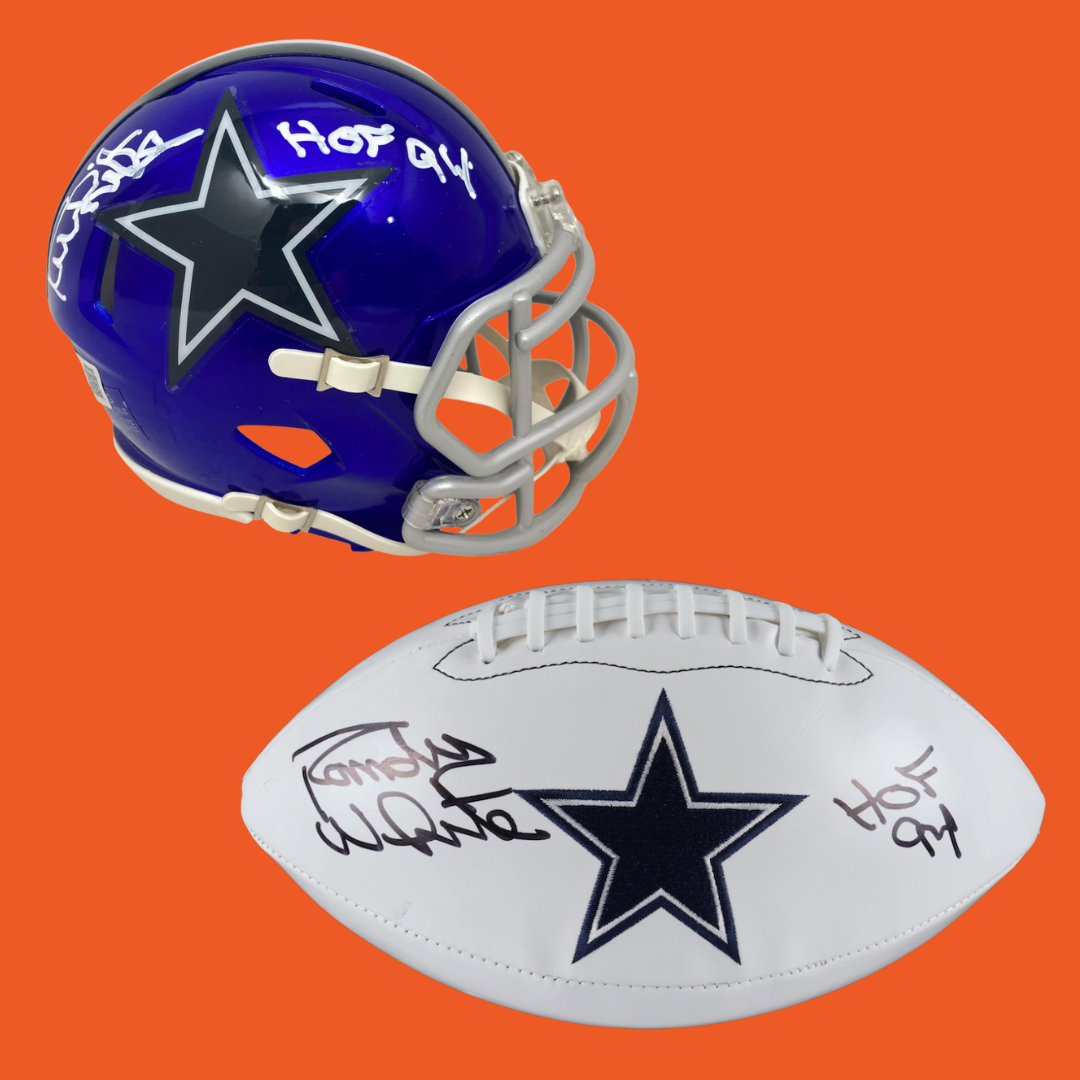 Authentic Autographed Football Memorabilia Can O' Corn Sports