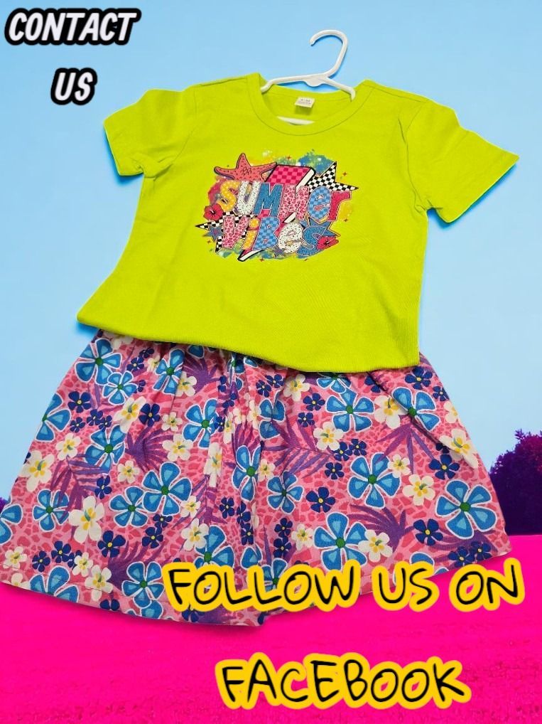 Lime green t-shirt with a 