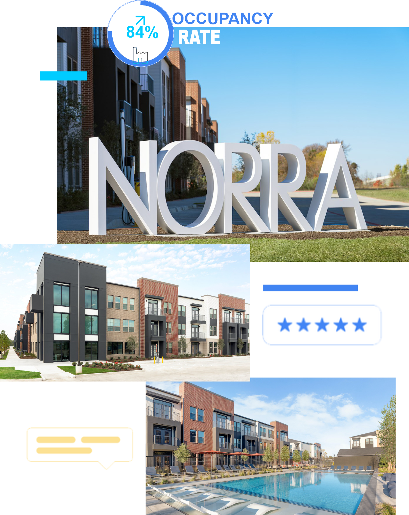 Apartment complex with