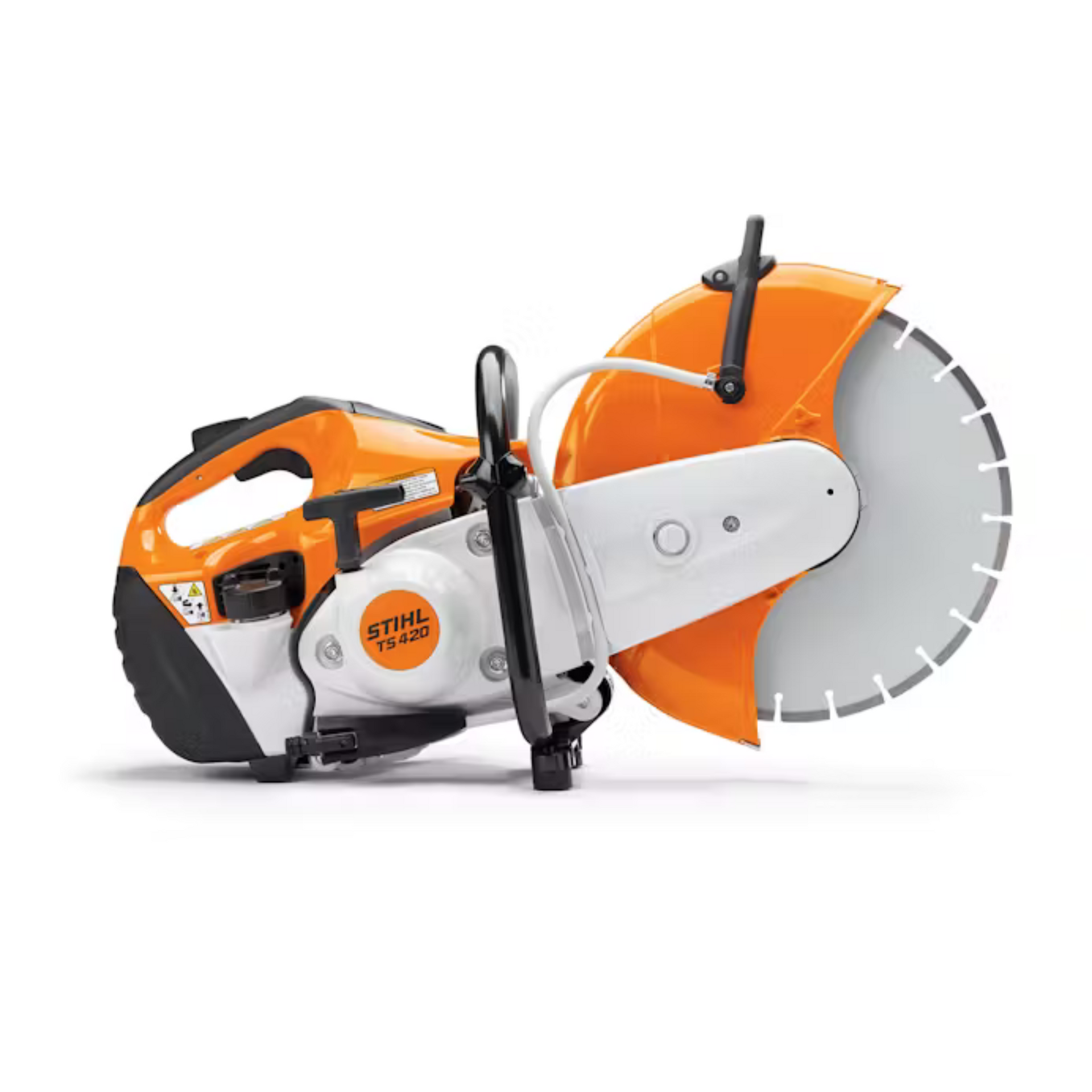 A display of stihl products in a store