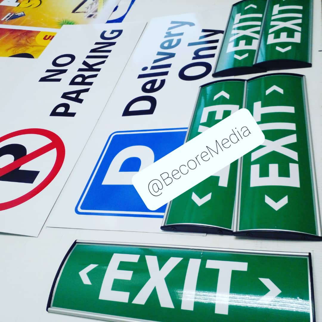 Door Label Signs