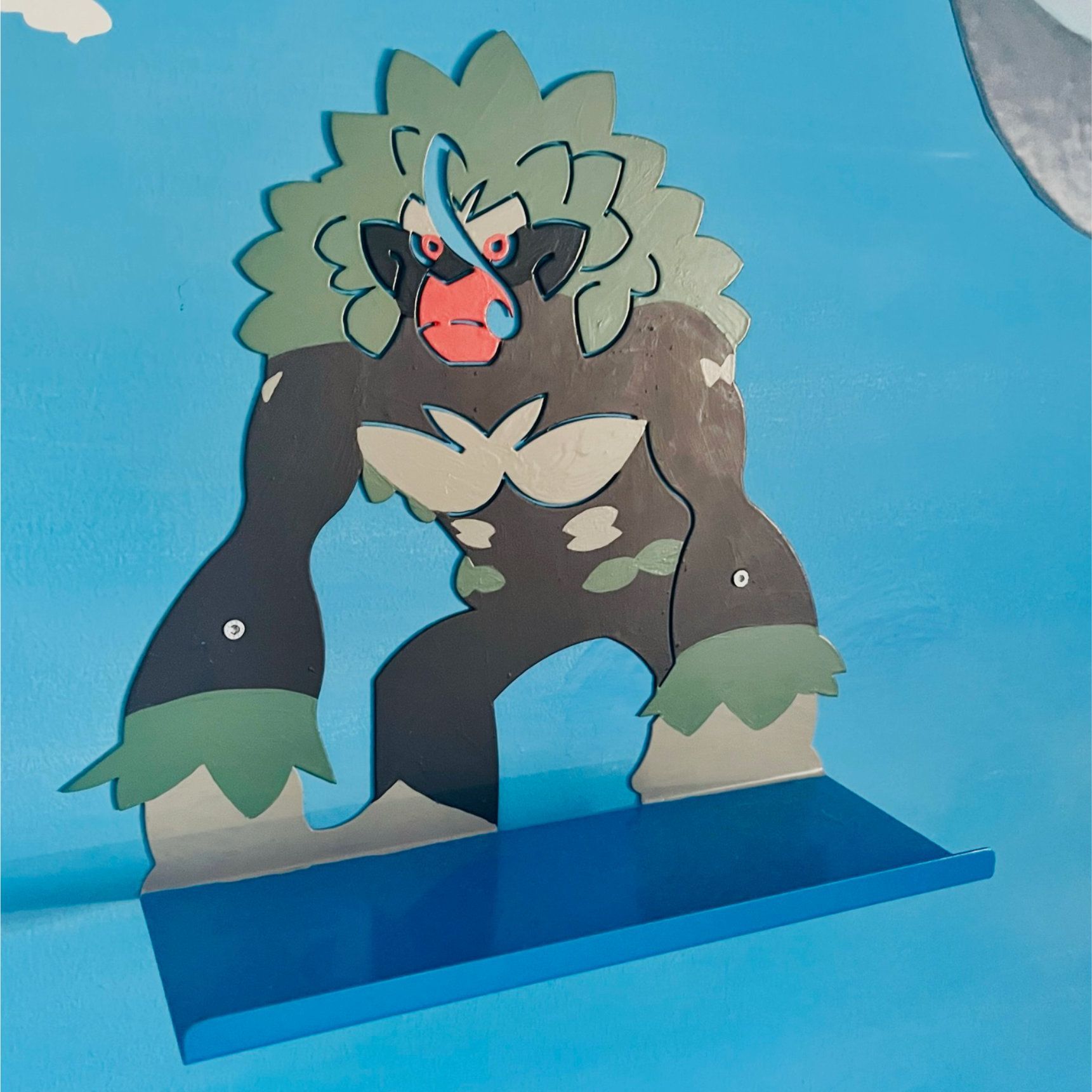 Maßgefertigte Pokémon-Regal für individuelles Kinderzimmer