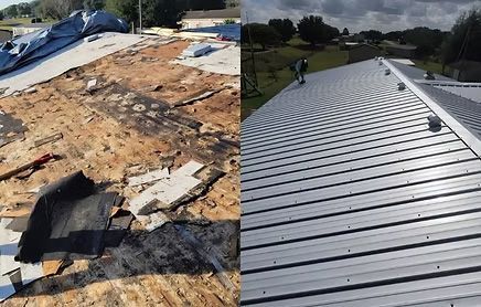 Metal Roof Replacement