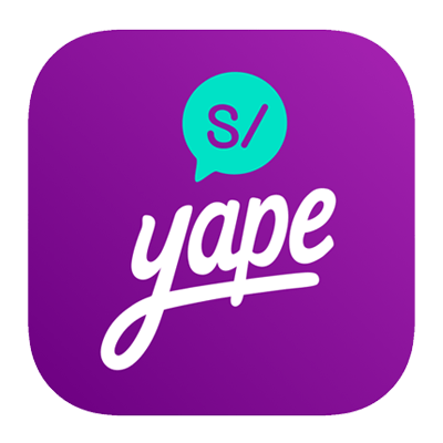 Ícono de la aplicación Yape: fondo morado con