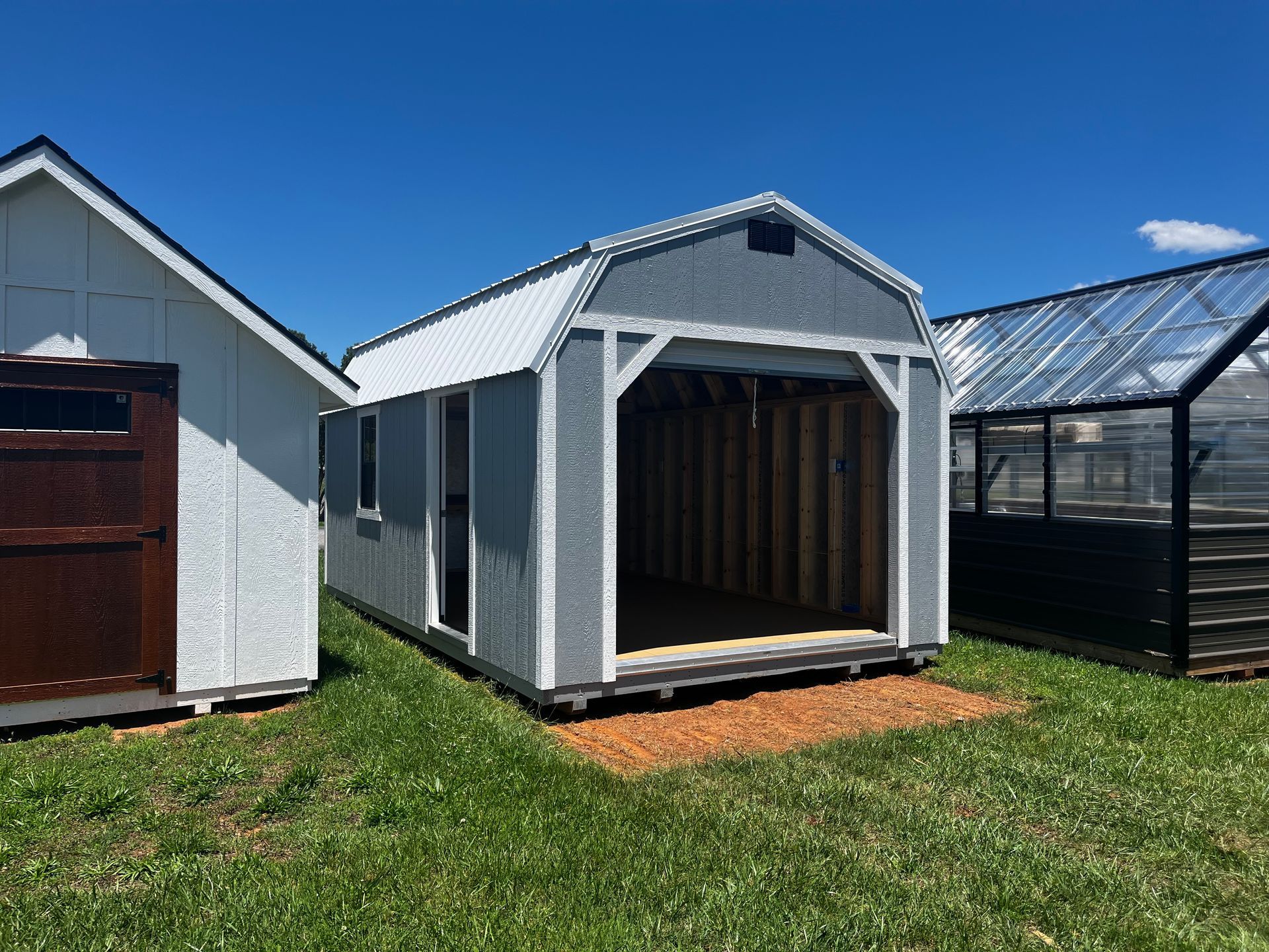 Copy of 12 x 20 Lofted Garage Barn- Ready to ship!