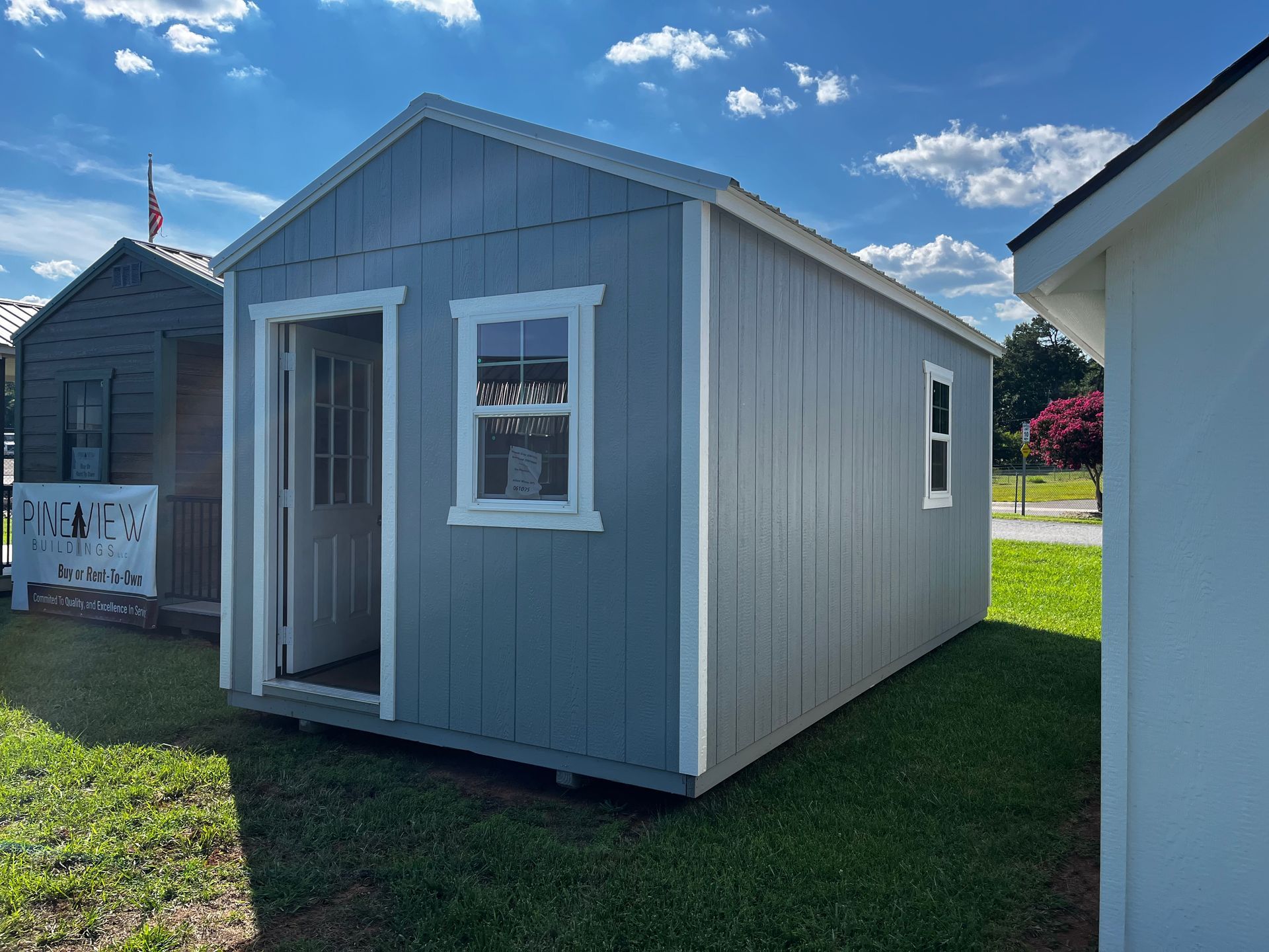 10×20 A-Frame High Wall – Insulated & Loaded with Upgrades!