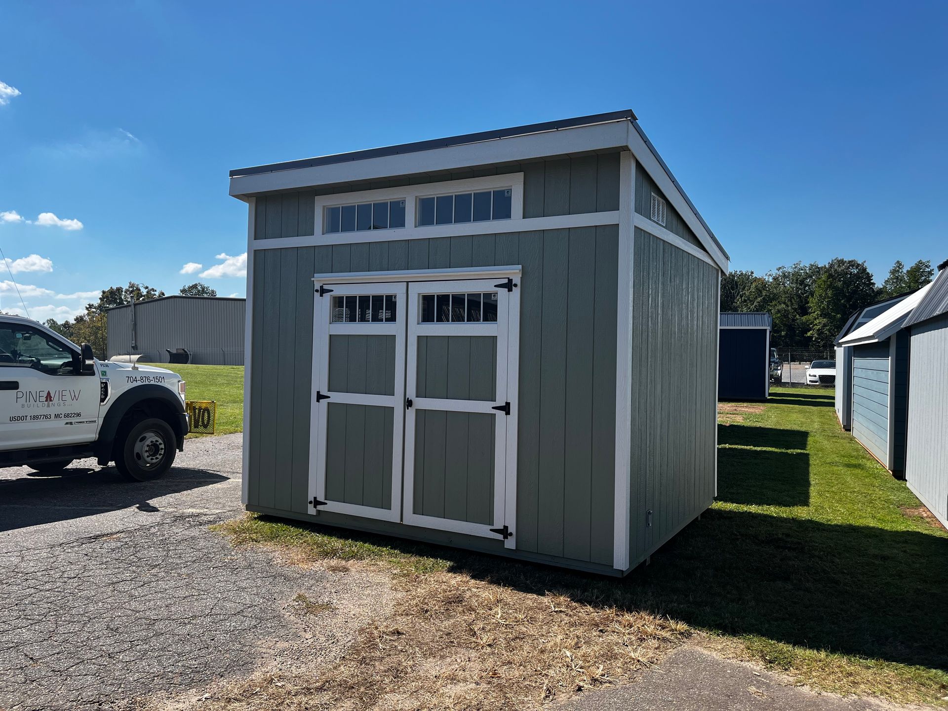 Copy of 10x12 Modern Studio Shed High wall