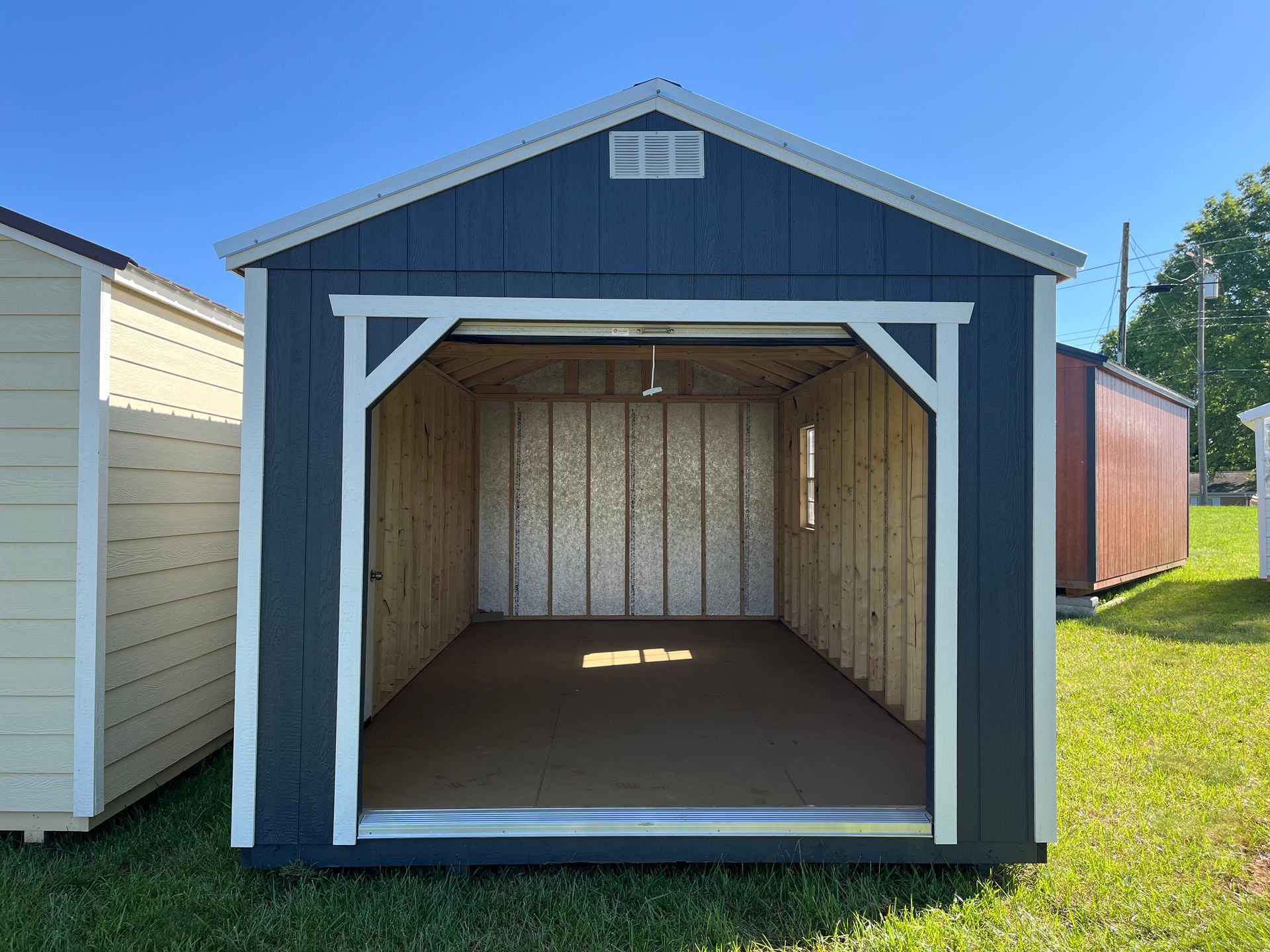 12x20 Roll up Garage Package