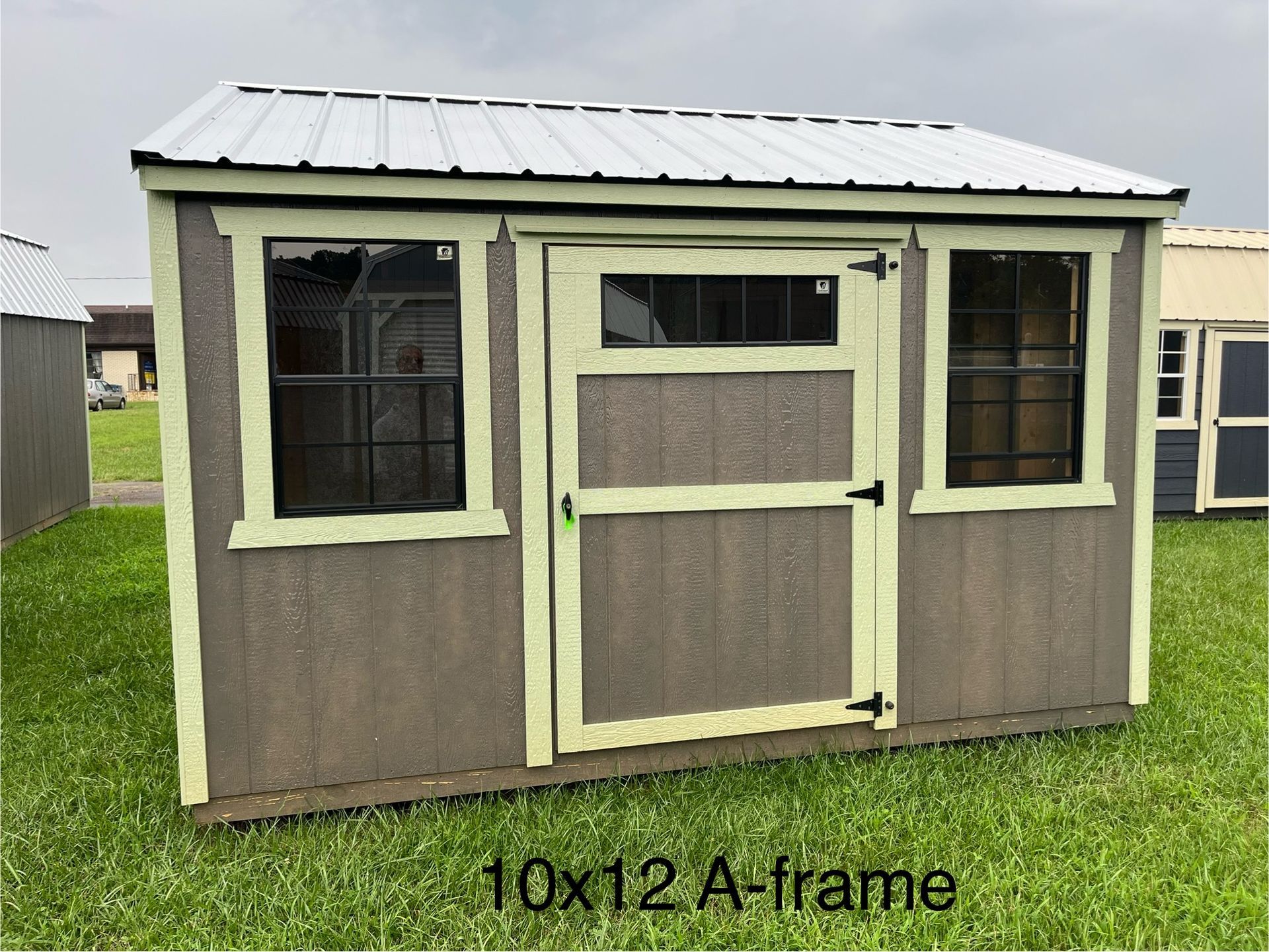 0×12 Utility Shed – Stylish, Durable & Ready to Go!