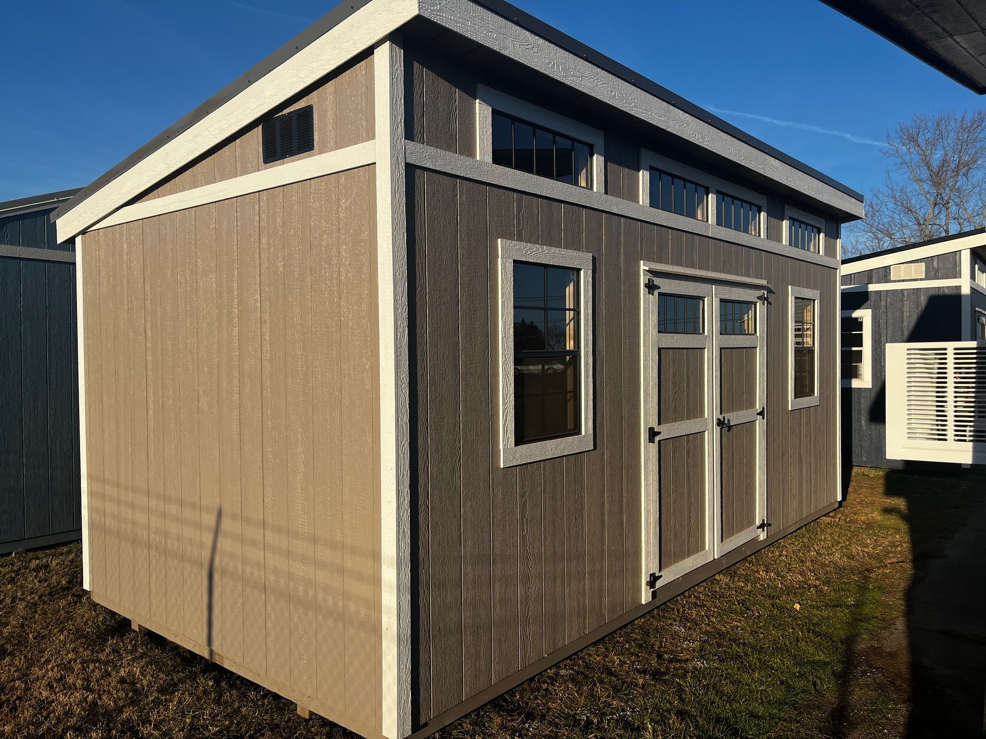 10x20 Modern Studio Shed High wall