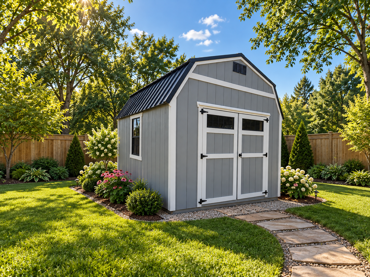 Lofted  BARN 10x12 Lofted with Electric