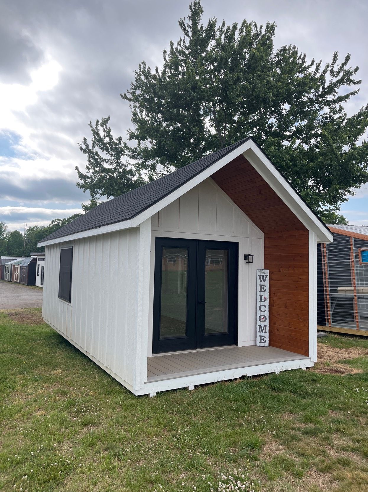 12x24 Signature Cabin | Finished Interior | Home Office, Studio or Guest Retreat
