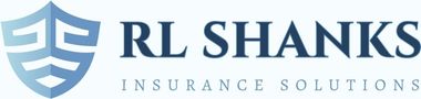 RL Shanks Insurance Solutions logo in blue with shield icon and gray text