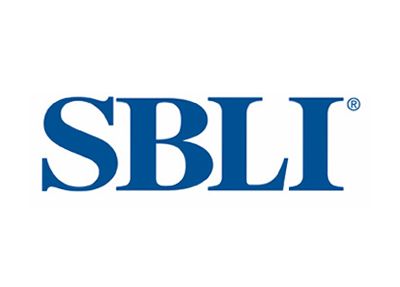 SBLI logo in blue serif letters on a white background