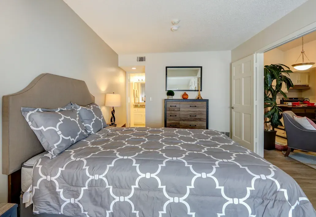 Interior of bedroom