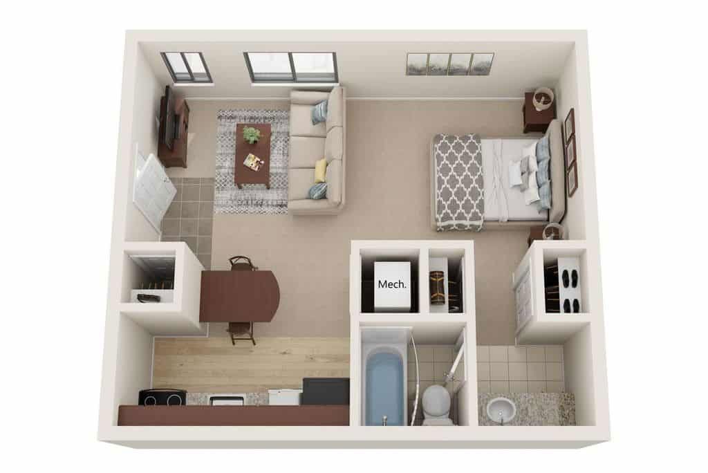 Studio Floor Plan