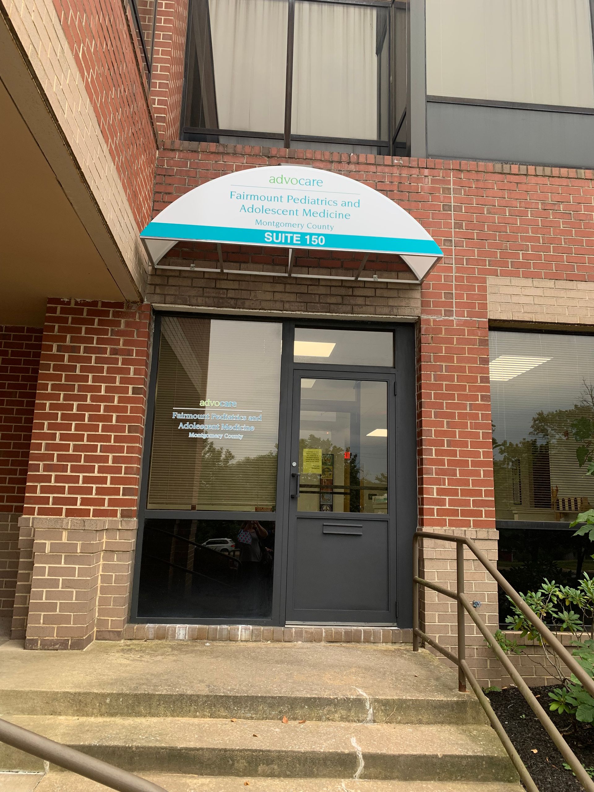 Advocare Fairmount Pediatrics office exterior