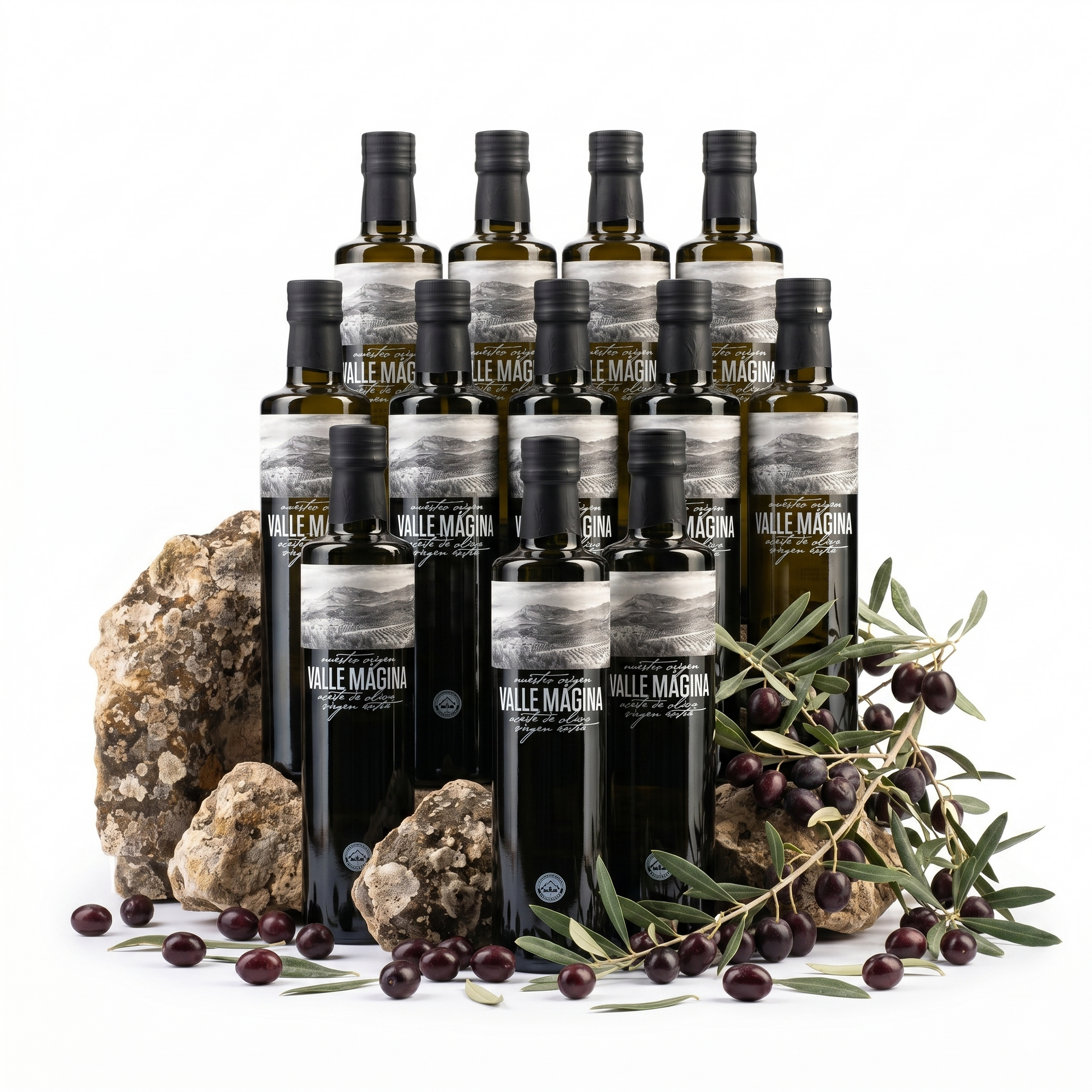 VALLE MÁGINA 瑪西納之谷 特級初榨橄欖油 500ml 箱購（12瓶/箱）
