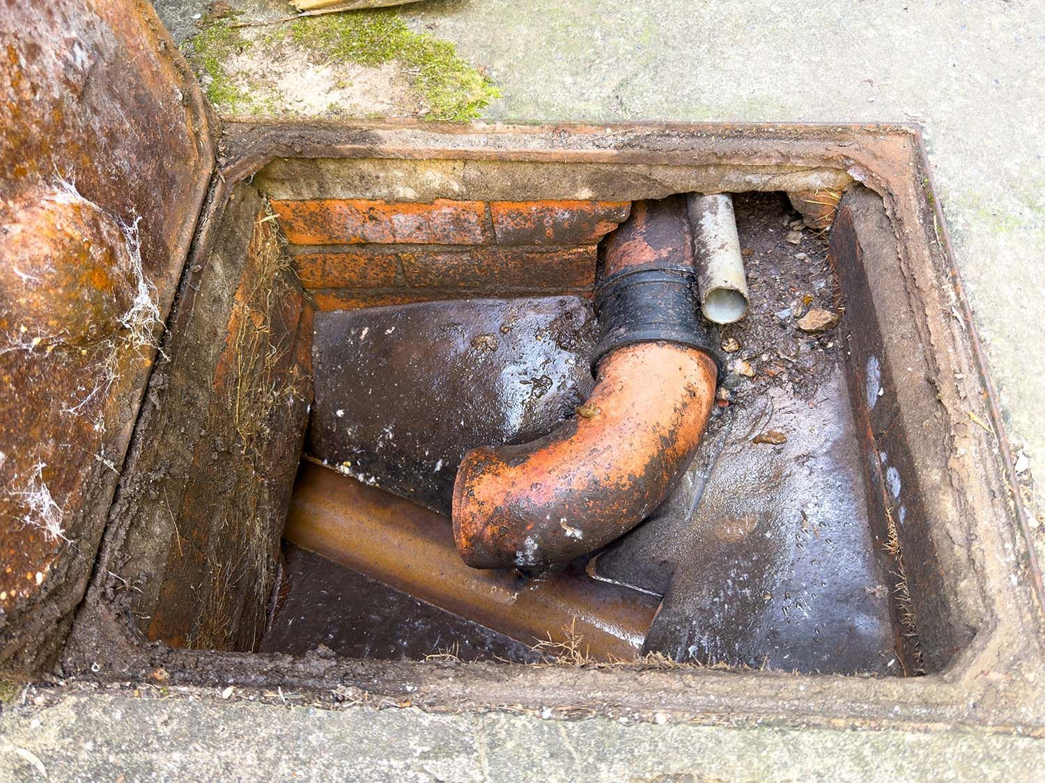 rats from broken manhole