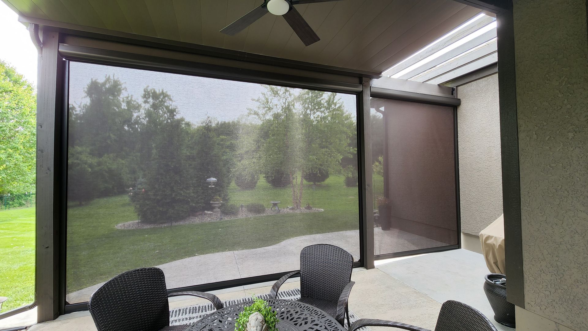 Exterior Patio Shades Kansas City by Solar Shield