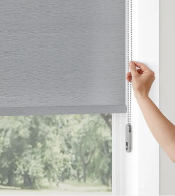 Solar Shield Roller Shade with Chain Loop Control